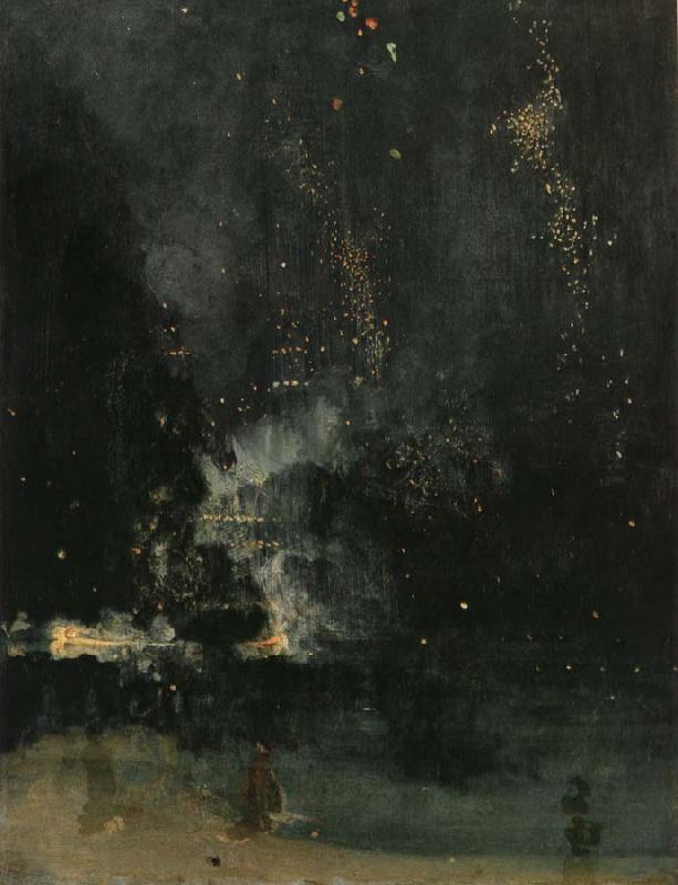 unknow artist The Nocturne under  the black and  gold